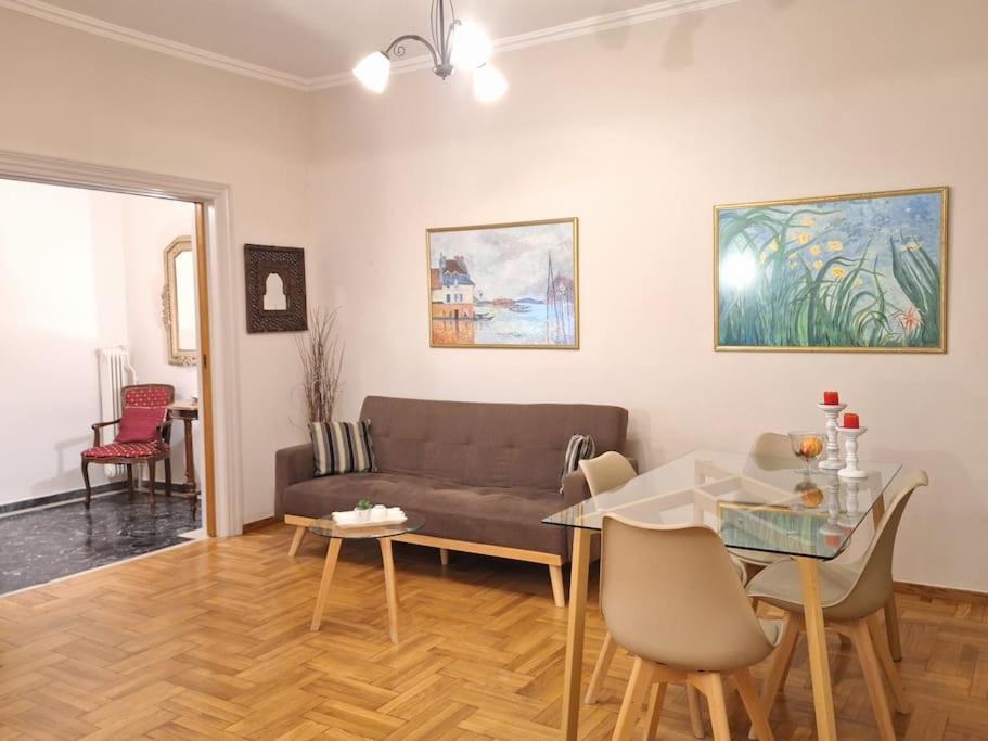 Carlito"S Apartment 1 Next To Metro Station Афины Экстерьер фото